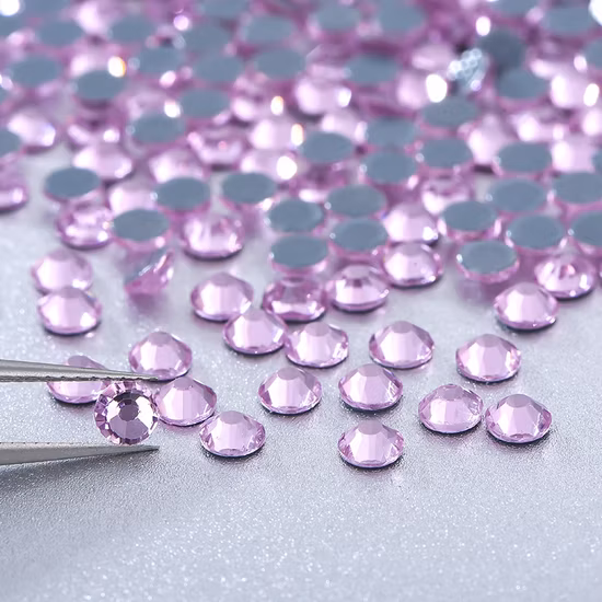 Design de flor pedra cristal transferências design strass hot fix strass