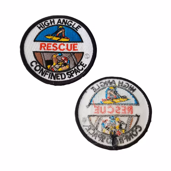 Logotipo personalizado Patch de moda Patches de bordado /Tecido de crachá bordado (Yb