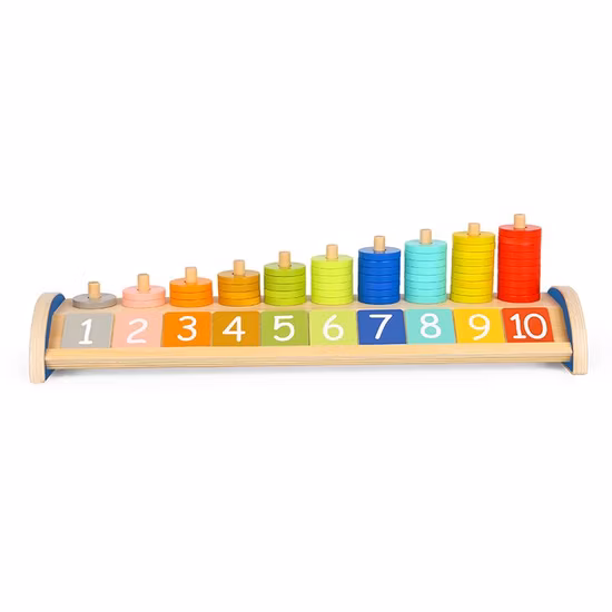 Fornecimento escolar artesanato em madeira brinquedos educativos para crianças bastões de contagem de bambu (B8917)