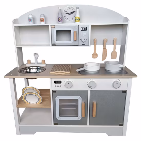 Brinquedo de cozinha infantil, venda quente de madeira para crianças, brinquedos educativos de cozinha